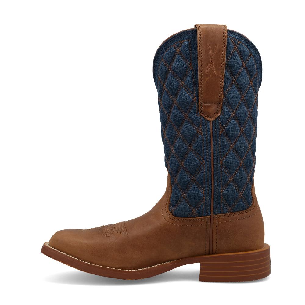 Le Bos Twisted X Ginger And Indigo Tech X 11 Inch Wide Square Toe Men's Boots WXTR015