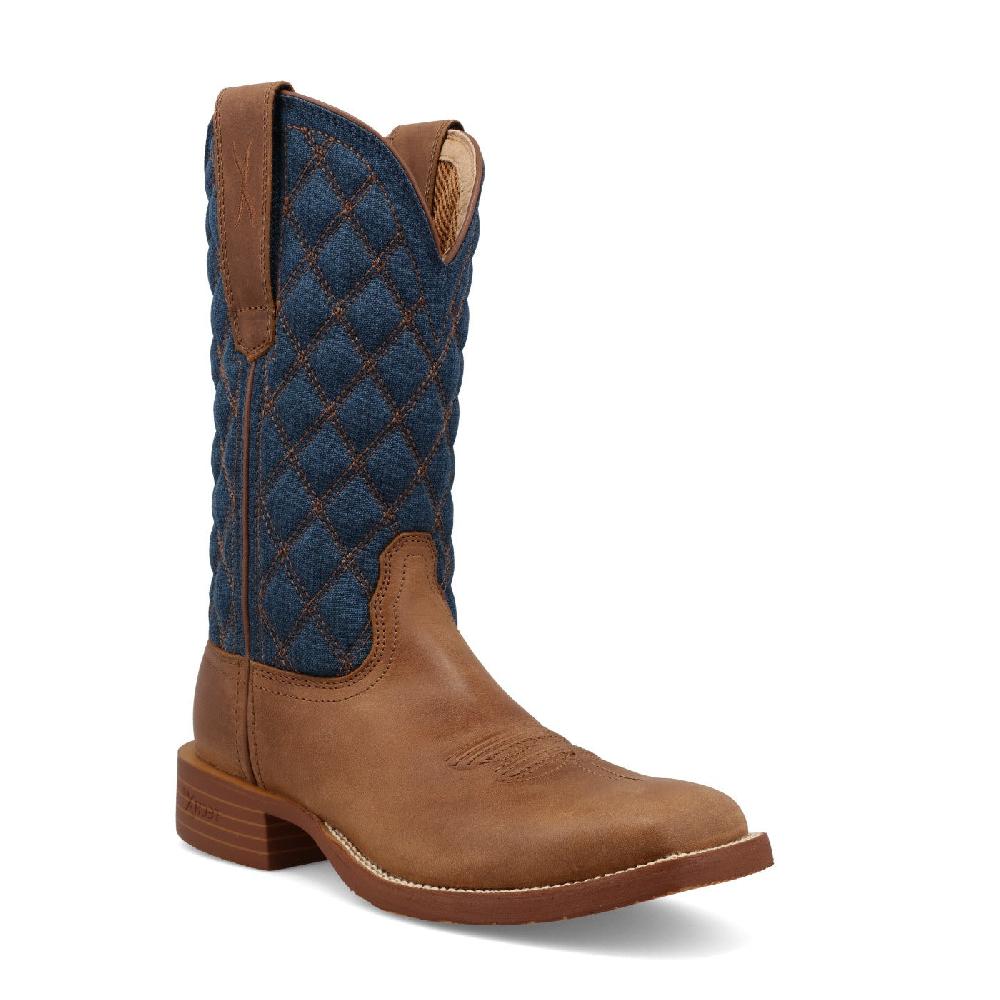 le bos Twisted X Ginger and Indigo Tech X 11 inch Wide Square Toe Men's Boots WXTR015