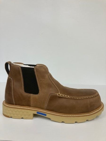 le bos Twisted X Ginger Chelsea Nano Toe Men's Work Boots MXCN002