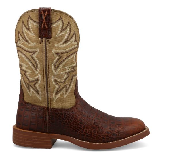 Le Bos Twisted X Ginger & Pear/Brown Tech X 11 Inch Men's Boot MXTR019