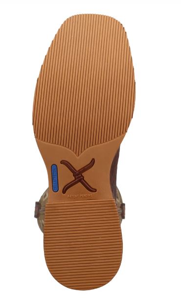 Le Bos Twisted X Ginger & Pear/Brown Tech X 11 Inch Men's Boot MXTR019