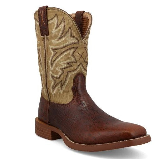le bos Twisted X Ginger & Pear/Brown Tech X 11 inch Men's Boot MXTR019