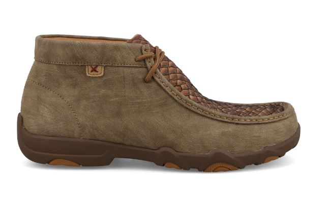 Le Bos Twisted X Ultralite X Chukka Men's Driving Moc MDMU004