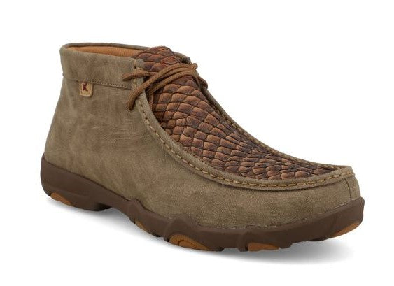 le bos Twisted X Ultralite X Chukka Men's Driving Moc MDMU004