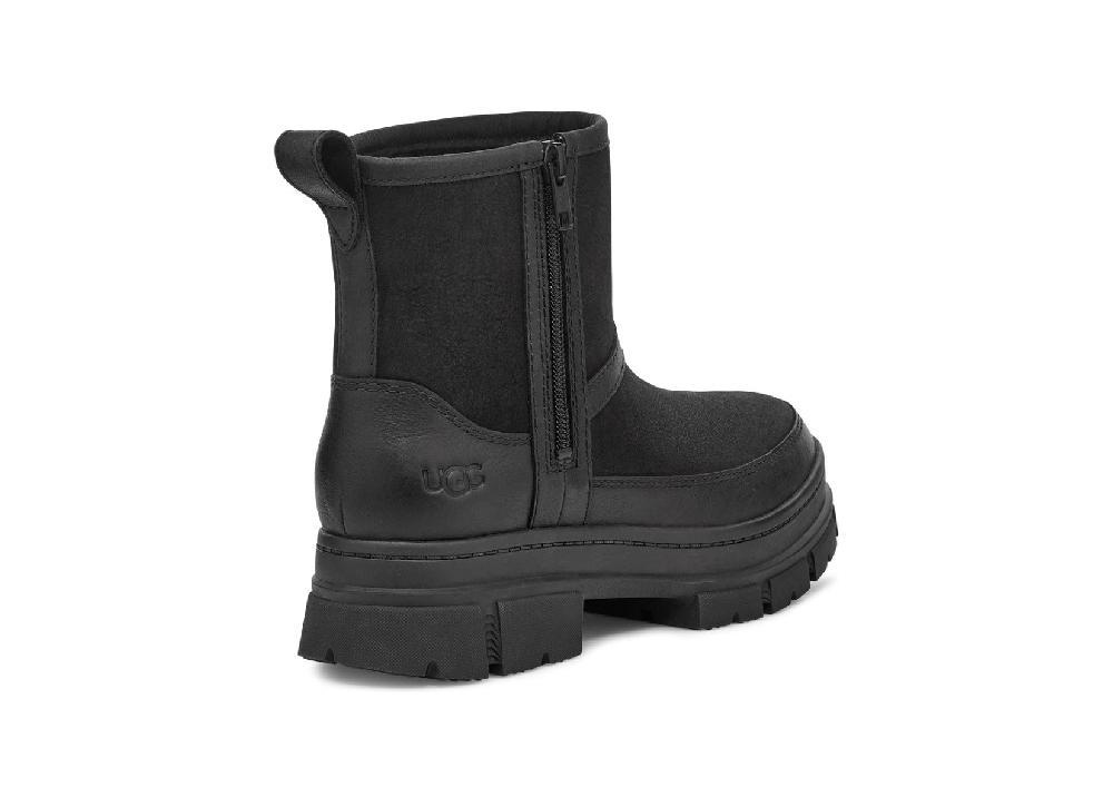Le Bos Ugg Black Ashton Zip Women's Boots 1158206-BLK