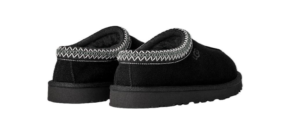 Le Bos Ugg Black Tasman II Men's Slippers 1174671-BLK