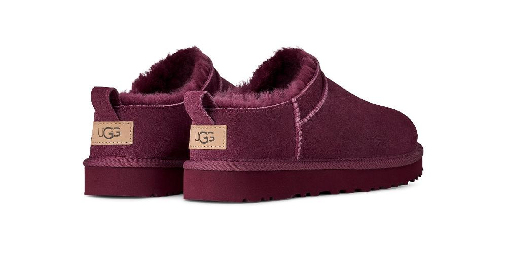 Le Bos Ugg Burnt Magenta Classic Micro Women's Shoes 1173891-BTMG