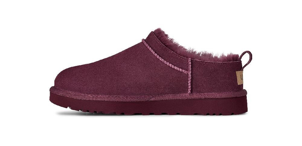 Le Bos Ugg Burnt Magenta Classic Micro Women's Shoes 1173891-BTMG