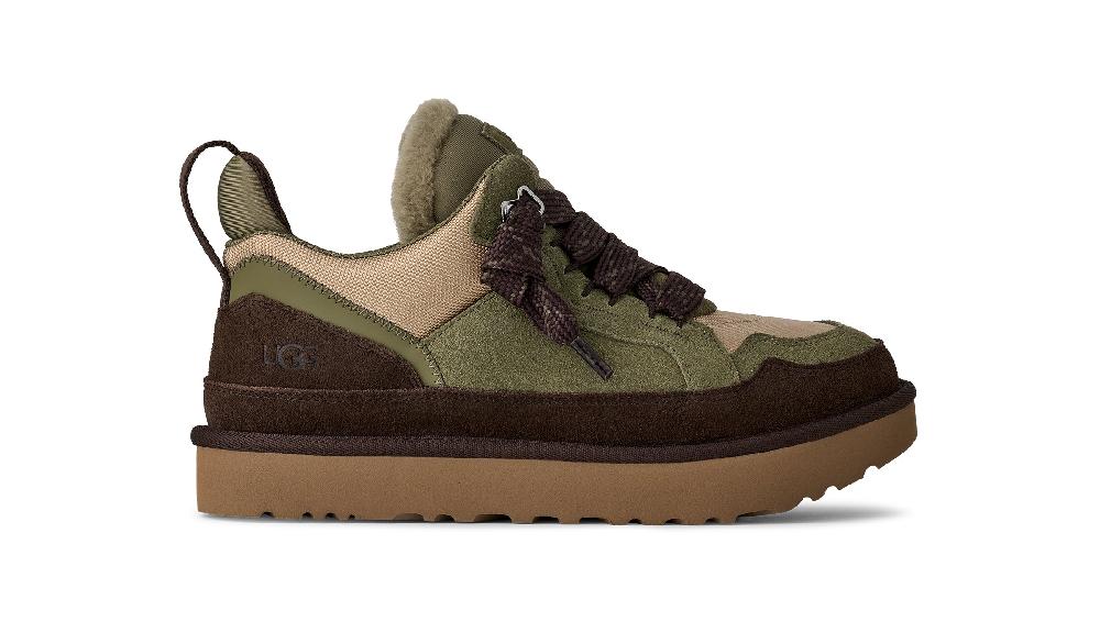 Le Bos Ugg Burnt Olive/Mustard Seed Lowmel Men's Sneakers 1170750-BOMS