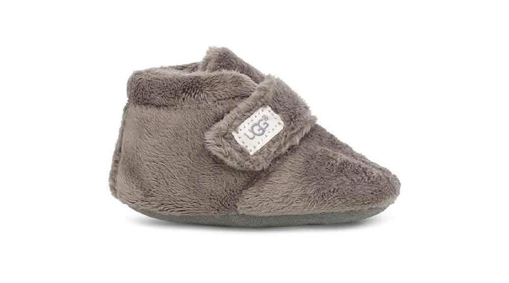 le bos Ugg Charcoal Baby Bixbee Infant Shoes 1103497I-CHRC