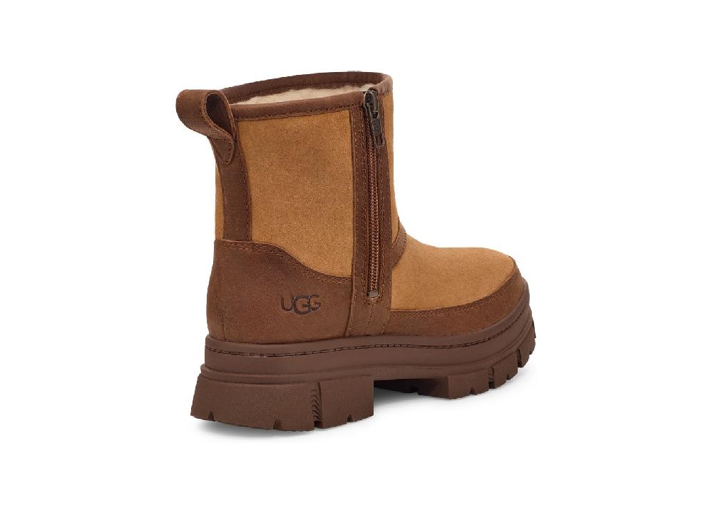 Le Bos Ugg Chestnut Ashton Zip Women's Boots 1164890-CHE