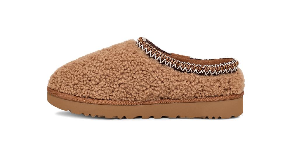 Le Bos Ugg Chestnut Tasman Maxi Curly Women's Shoes 1158356-CHE