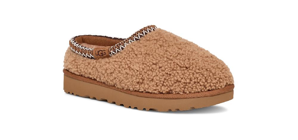 le bos Ugg Chestnut Tasman Maxi Curly Women's Shoes 1158356-CHE