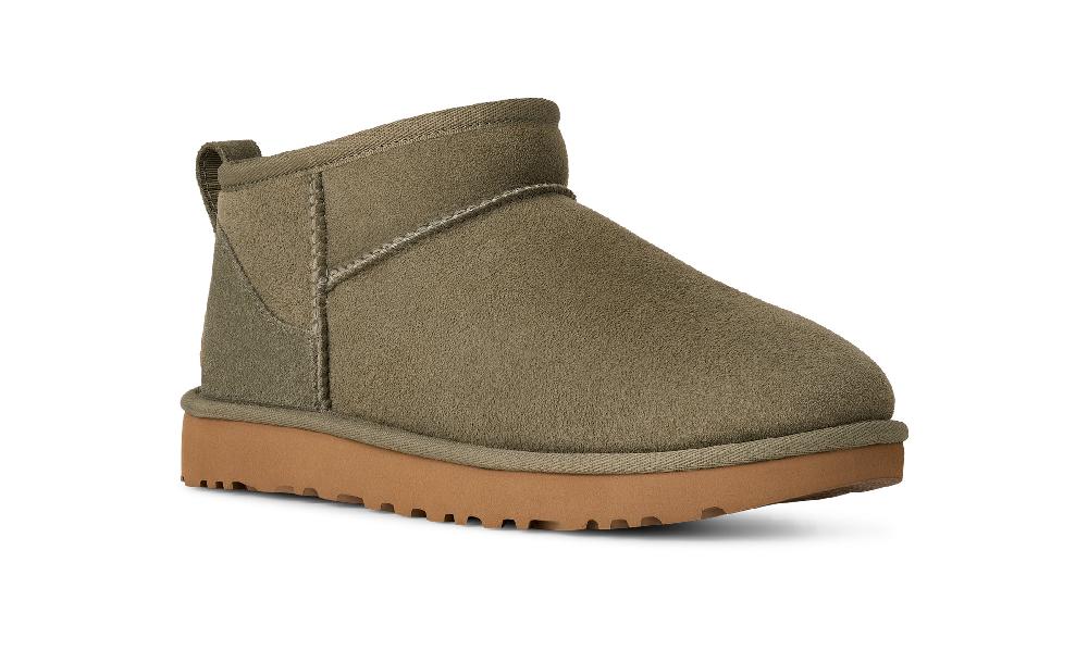 Le Bos Ugg Moss Green/Amphora Classic Ultra Mini Women's Shoes 1116109-MMP