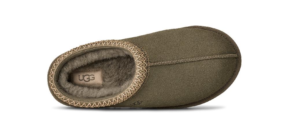 Le Bos Ugg Moss Green Tasman II Women's Slippers 1174470-MSG