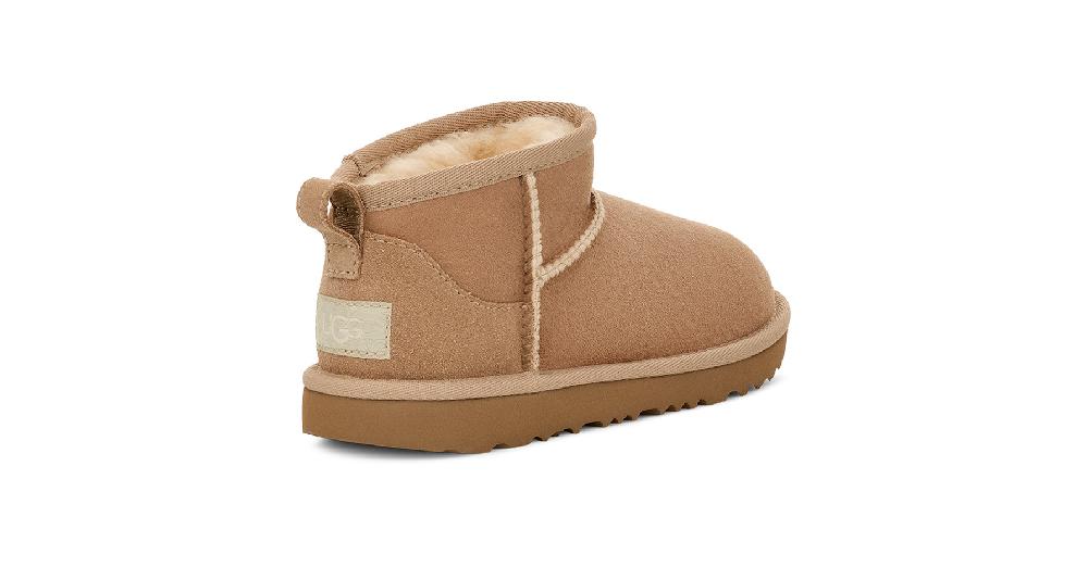 Le Bos Ugg Sand Classic Ultra Mini Little Kids' Boots 1130750K-SAN