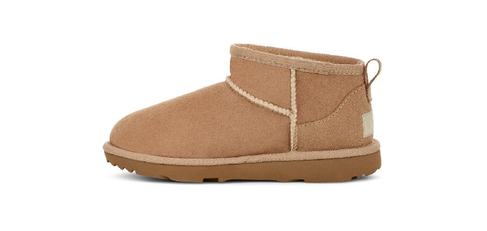 Le Bos Ugg Sand Classic Ultra Mini Little Kids' Boots 1130750K-SAN