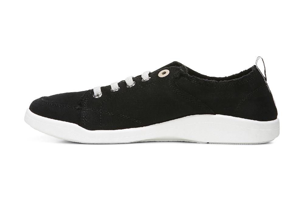Le Bos Vionic Black Beach Pismo Women's Casual Canvas Sneakers 10011625001