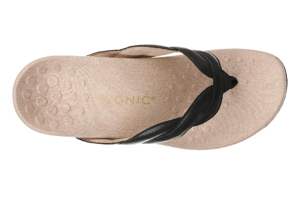 Le Bos Vionic Black Bella Braid Women's Sandals J4526L1001