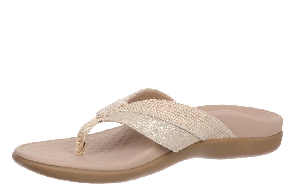 Le Bos Vionic Natural Gold Shore Women's Toe Post Sandals SHORE-700