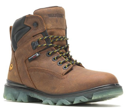 Le Bos Wolverine Brown I-90 EPX Mid Waterproof Men's Work Boot W10784