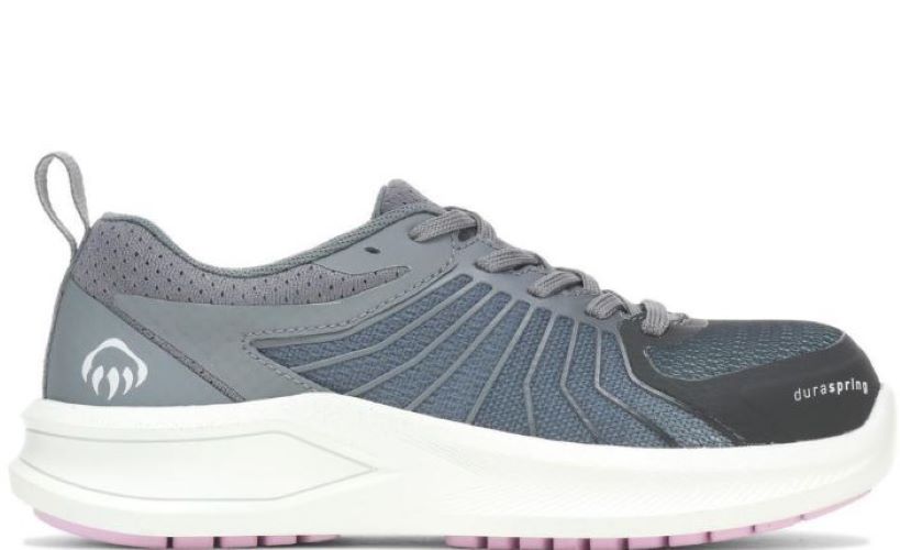 le bos Wolverine Steel Gray Bolt Ladies Composite Toe Athletic Shoes W211007