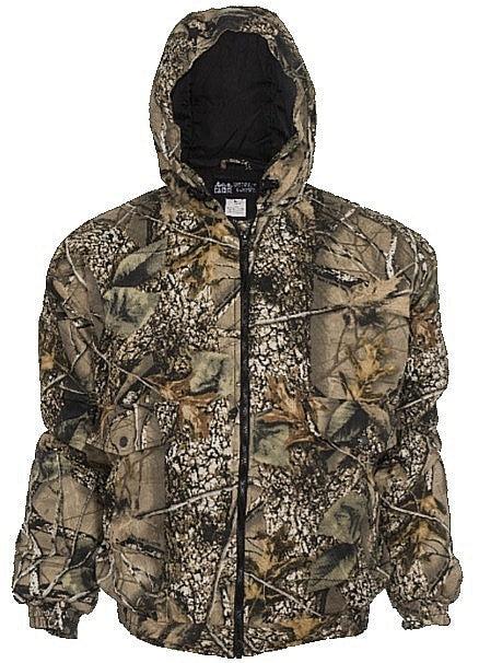 le bos World Famous Sports Camo Youth Burly Full Zip Jacket MCJ101Y-409
