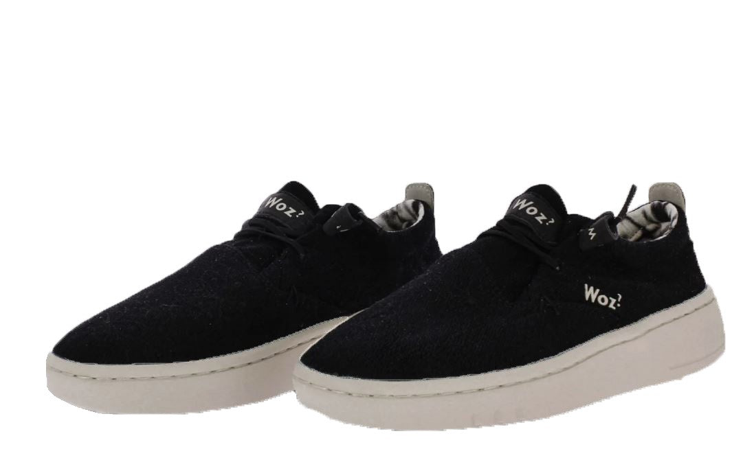 le bos Woz Black/White Pizzo Robbie Women's Sneakers ROBBIE-50100BLK