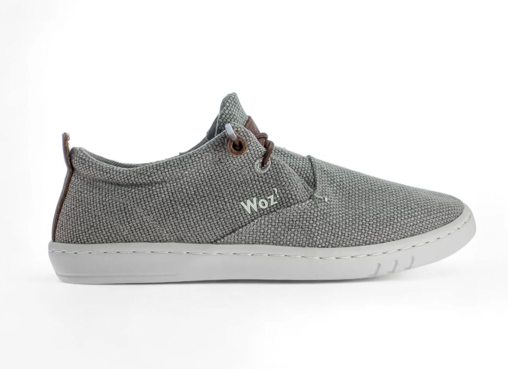 le bos Woz Taupe Robbie 50100 BOLD Fabric Men's Casual Shoes ROBBIE-BF-TAU