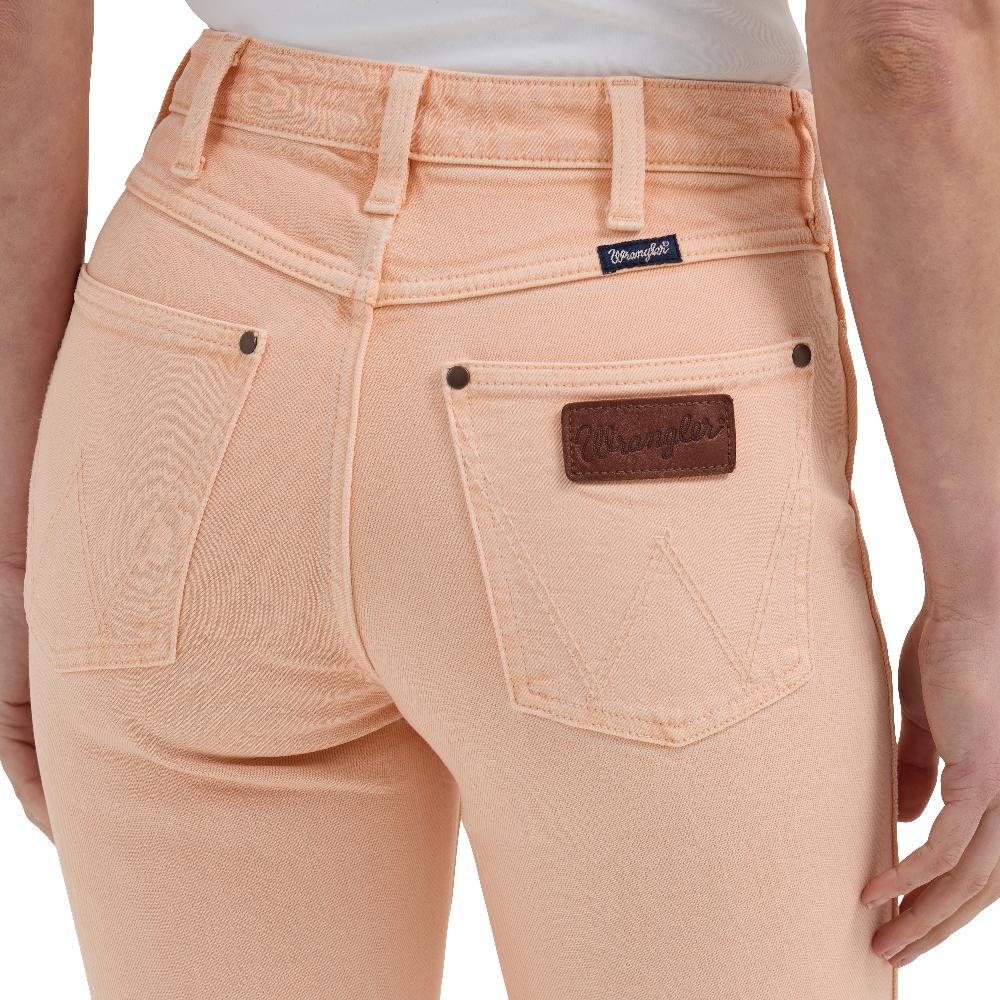 Le Bos Wrangler Audrey Retro Bailey High Rise Colorwash Women's Bootcut Jeans 112364231