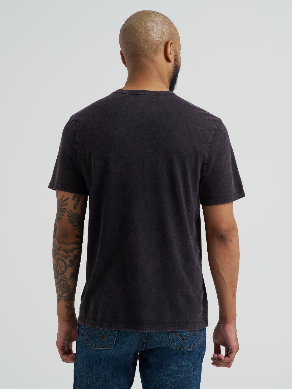 le bos Wrangler Black Beauty Men's Guitar Logo Graphic T-Shirt 112365652