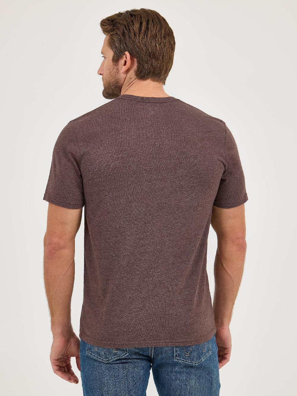 Le Bos Wrangler Black Coffee Heather Men's Nostalgia Band T-Shirt 112358815