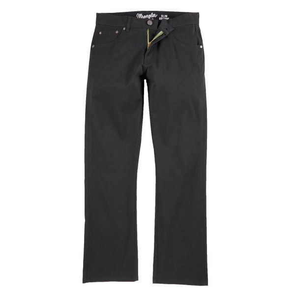 Le Bos Wrangler Black Retro Slim Fit Straight Leg Men's Pants 88MWZBK