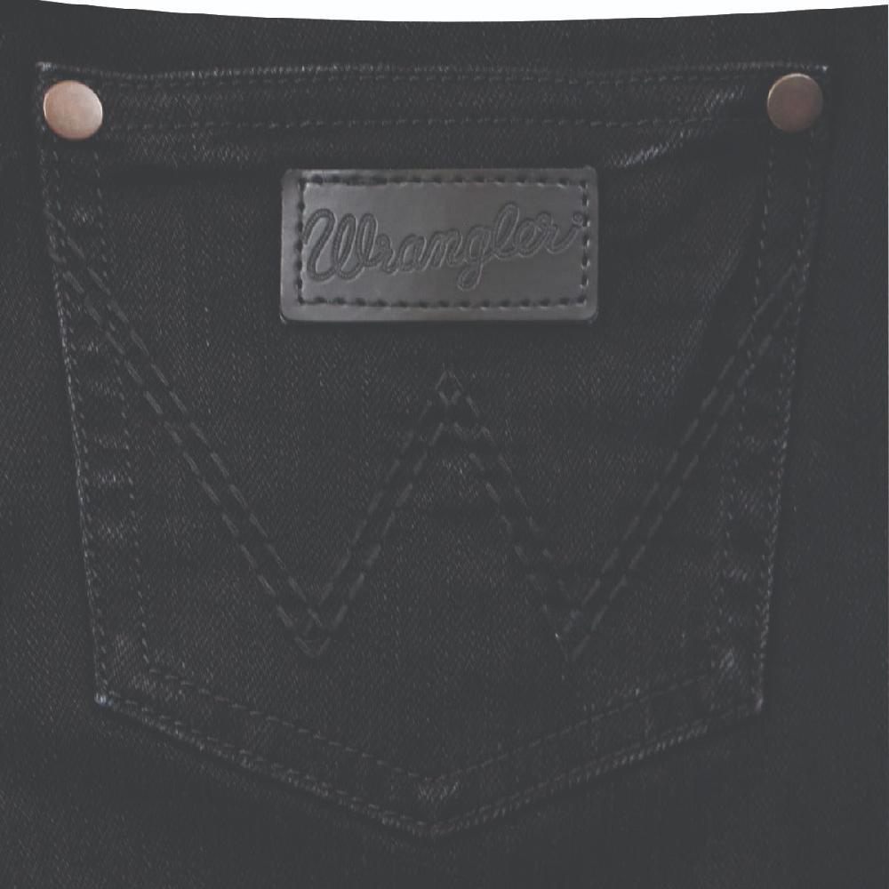 Le Bos Wrangler Black Wrangler Retro Blackwell Boys Slim Straight Stretch Denim Jeans 112358318