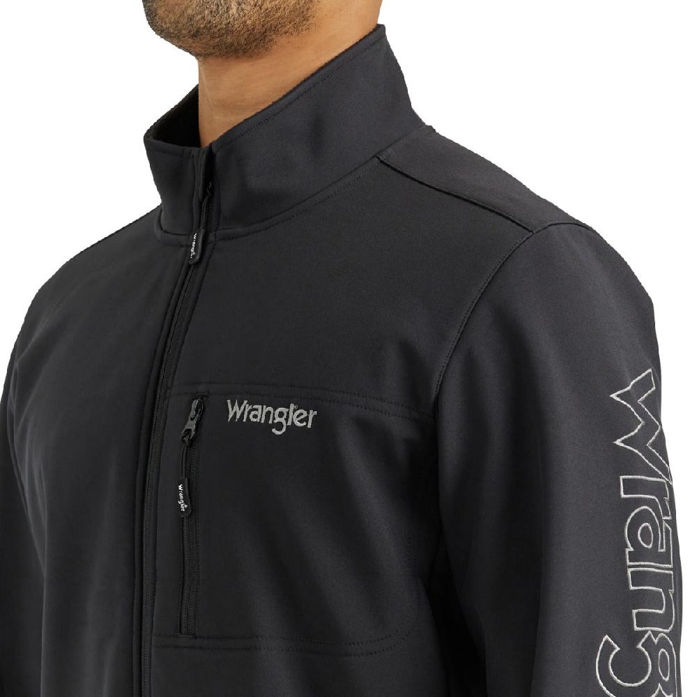 Le Bos Wrangler Blackout Men's Trail Jacket With Stand Up Collar 112353408