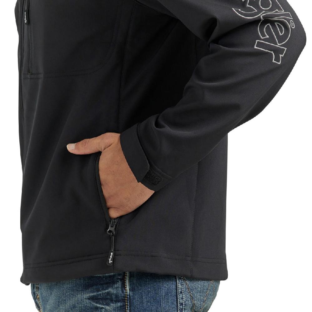 Le Bos Wrangler Blackout Men's Trail Jacket With Stand Up Collar 112353408