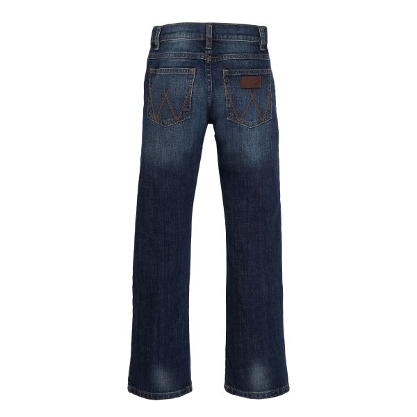 Le Bos Wrangler Bozeman Retro Slim Straight Boys Jeans (8-18) 88BWZBZ