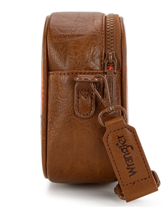 Le Bos Wrangler Brown Clear Crossbody Bag/Stadium Bag WG229-603BR