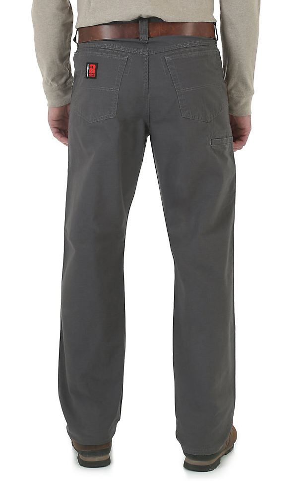 Le Bos Wrangler Charcoal Riggs Workwear Technician Mens Pants 3W045CH