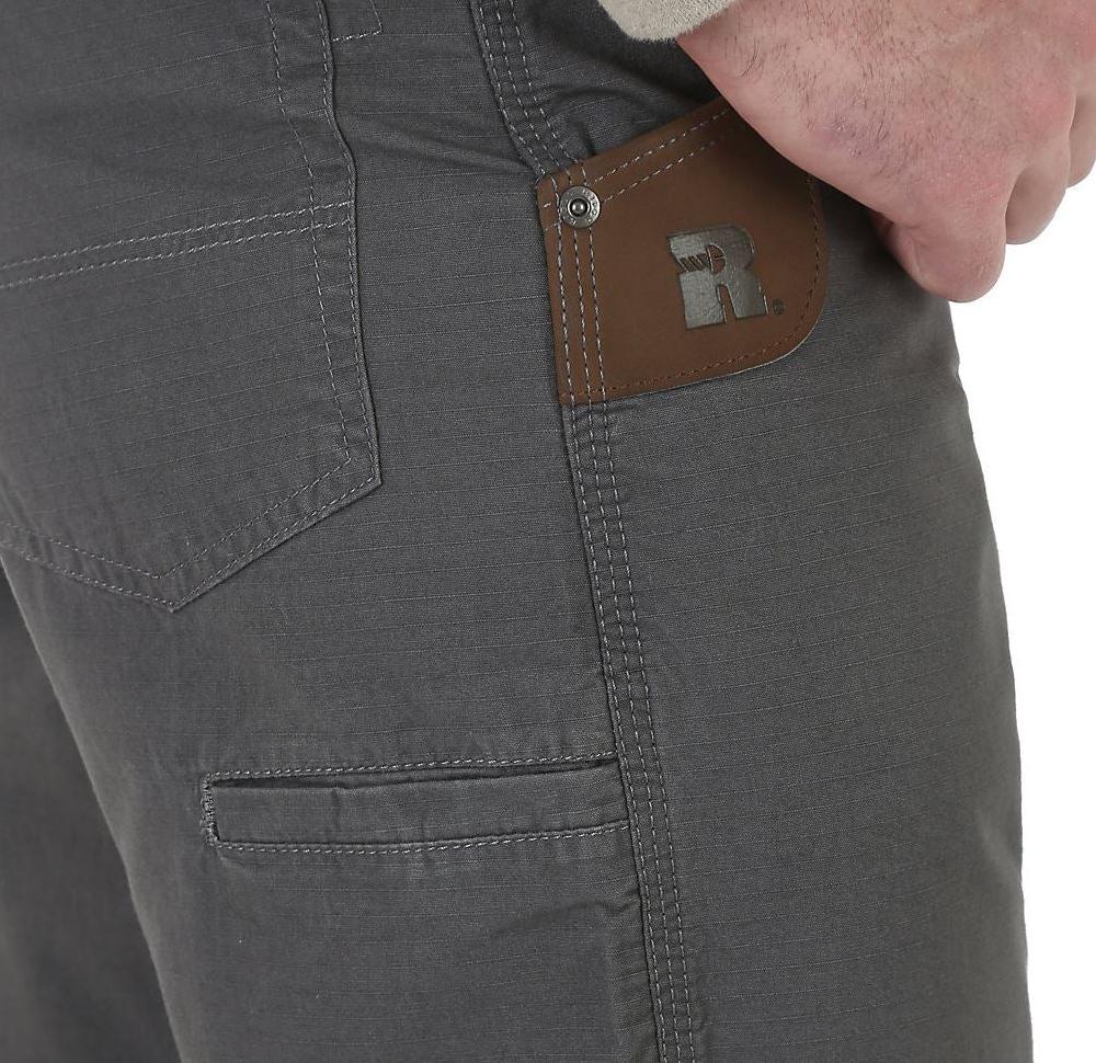 Le Bos Wrangler Charcoal Riggs Workwear Technician Mens Pants 3W045CH