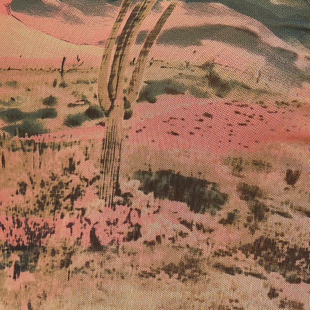 Le Bos Wrangler Desert Tan Women's Mesh Maxi Dress 112371959