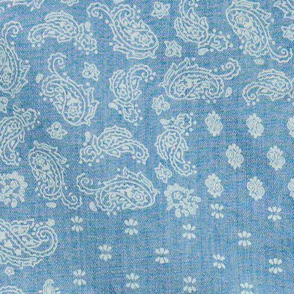 Le Bos Wrangler Elaina Girls' Paisley Denim Skirt 112365087