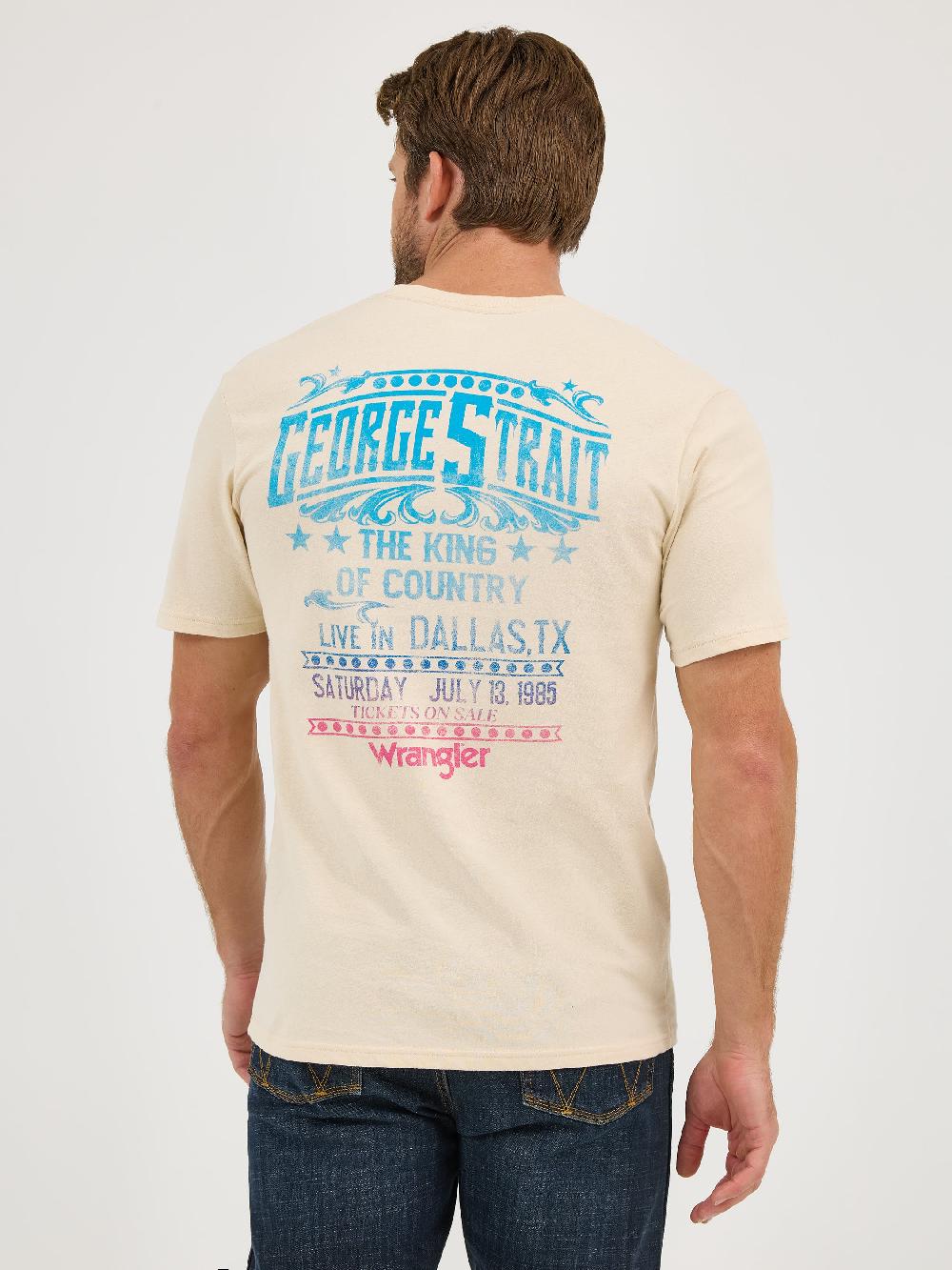 Le Bos Wrangler Fog George Strait Men's T-Shirt 112361071