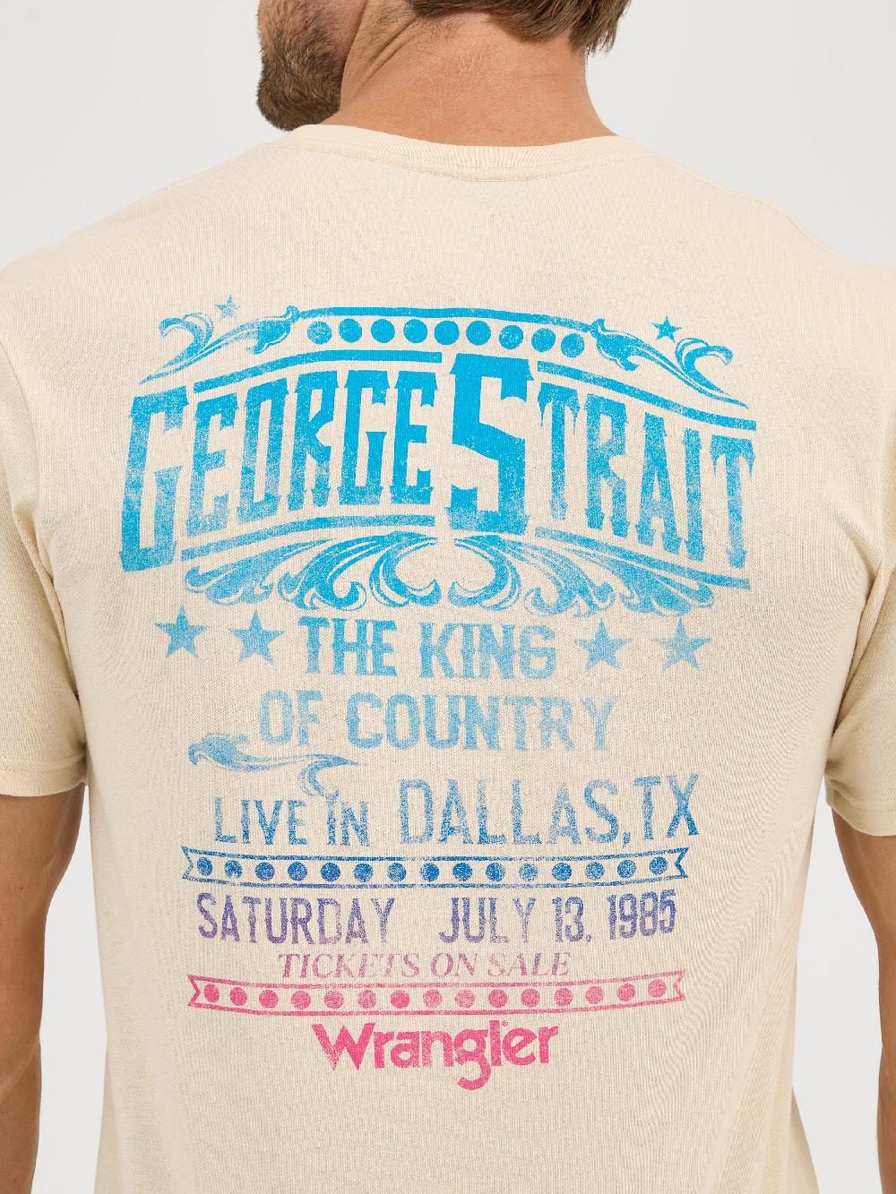 Le Bos Wrangler Fog George Strait Men's T-Shirt 112361071