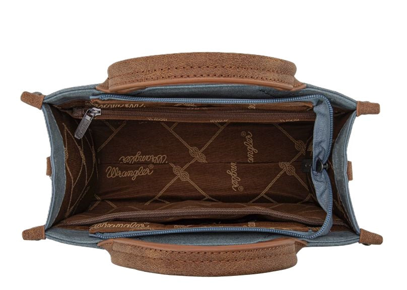 Le Bos Wrangler Jean Buckle Tote Crossbody WG250-81202JN