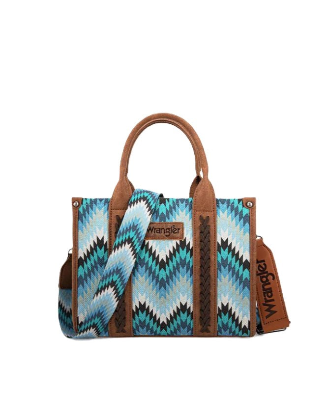 le bos Wrangler Jean Southwestern Pattern Concealed Carry Wide Tote WG2211-8120SJN