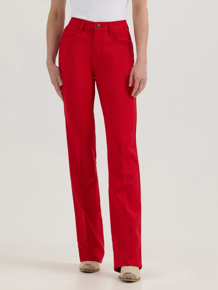 Le Bos Wrangler Joy (Red) Retro Wrancher Women's High Rise Jeans 112356619