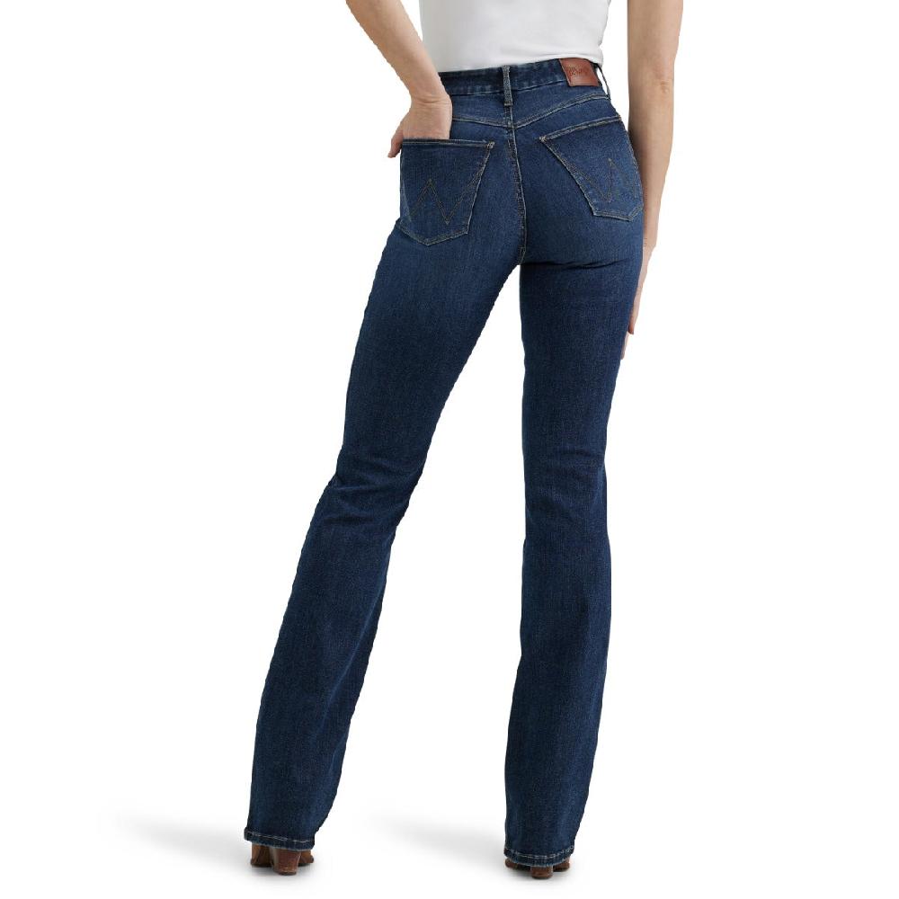 le bos Wrangler Lacey Bespoke Women's High Rise Bootcut Jeans 112359277