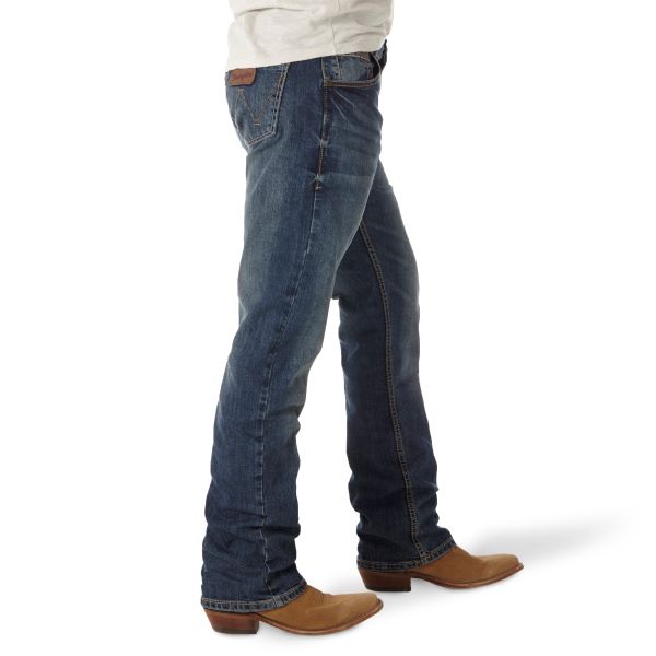 Le Bos Wrangler Layton Retro Slim Bootcut With Stretch Men's Jeans WLT77LY