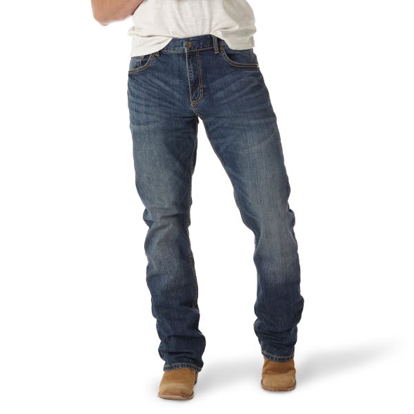 Le Bos Wrangler Layton Retro Slim Bootcut With Stretch Men's Jeans WLT77LY